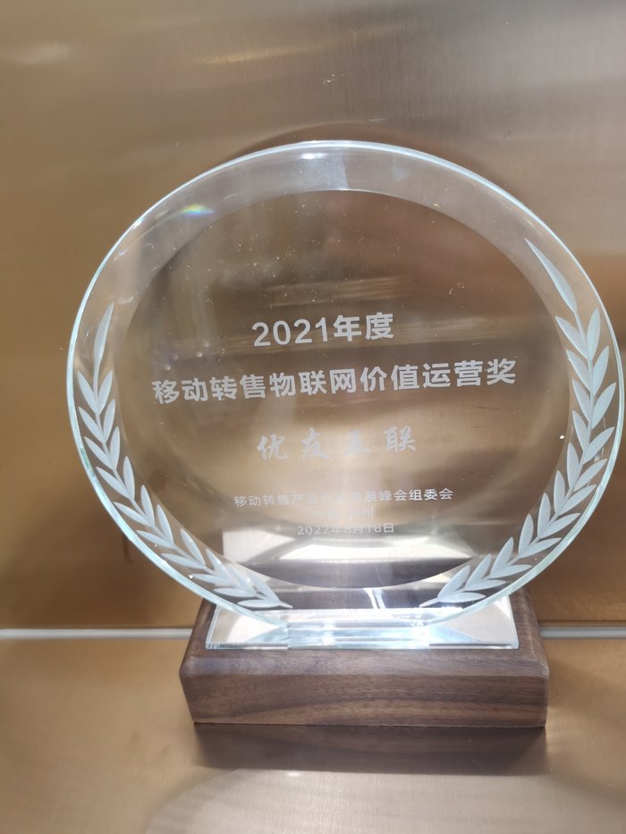 2021年度物联网价值运营奖